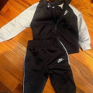 Nike Black and Gray Kids' Jacket